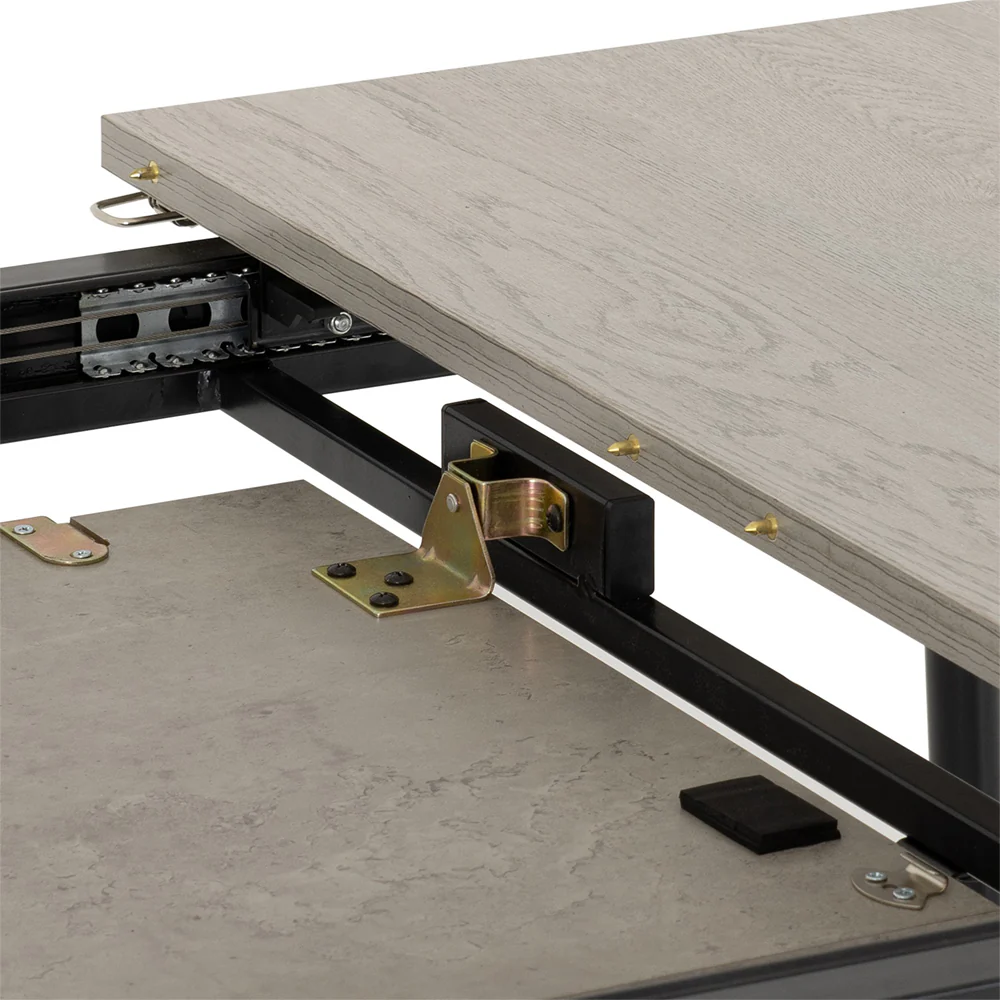 Avery Extending Dining Table &  Sled Chairs - Image 6