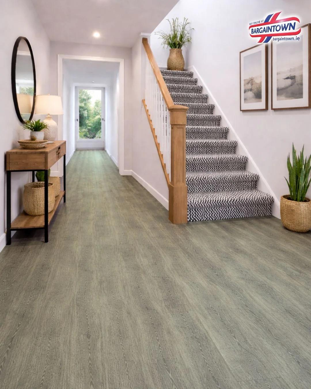 2 Bed House Flooring Package (Laminate + Stairs & Landing Carpet) - Image 6