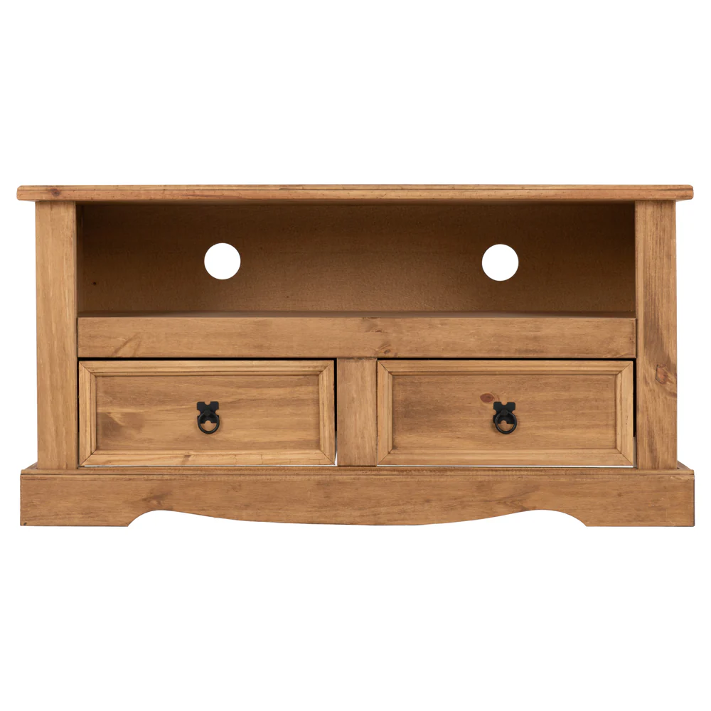 Corona Flat Screen TV Unit Pine - Image 3