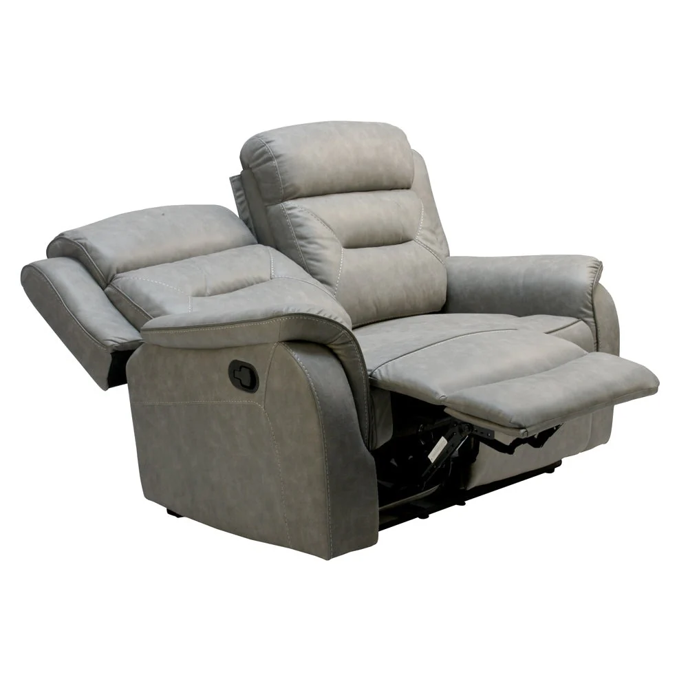 Georgia 3+2+1 Grey Reclining Suite - Image 3