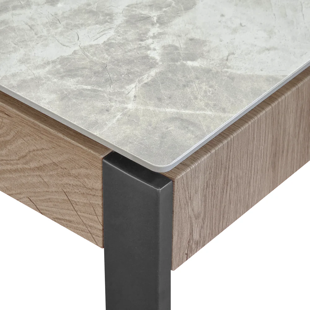 Jersey - Sintered Grey Stone Console Table - Image 3