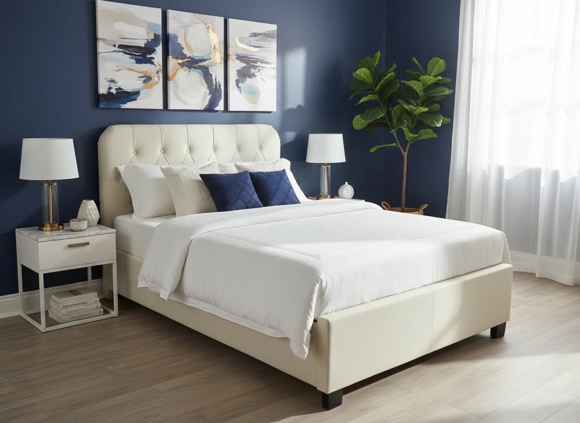 Kensington - Upholstered Ottoman Lift Up Storage Divan Base| 4ft6 Double - Image 2