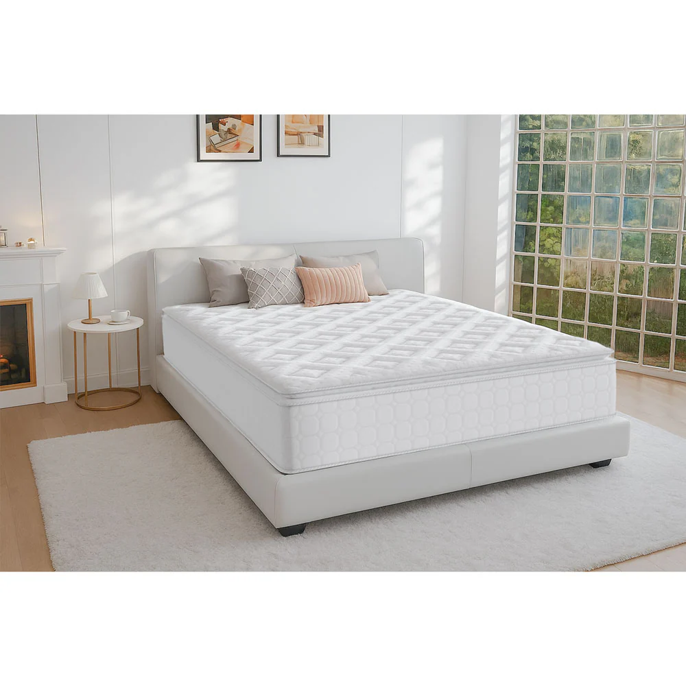Lifestyle - Pillow Top Pocket Spring Super King Size  Mattress 6ft - Image 6