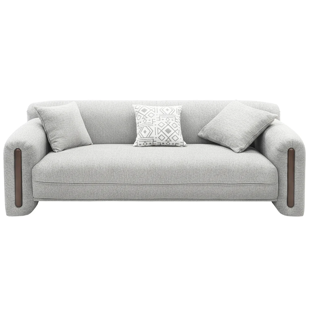 Magnum - 3+2 Grey Fabric Suite - Image 3