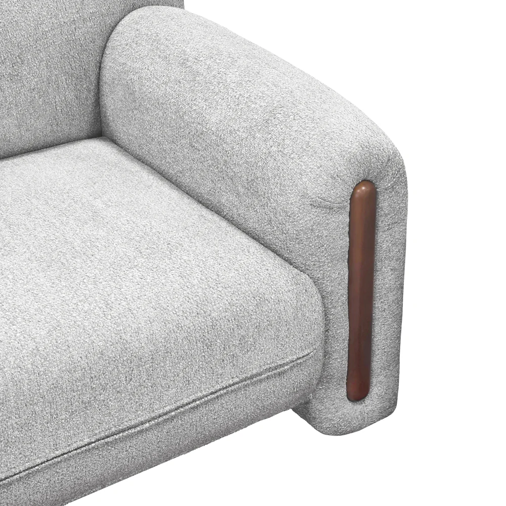 Magnum - 3+2 Grey Fabric Suite - Image 4