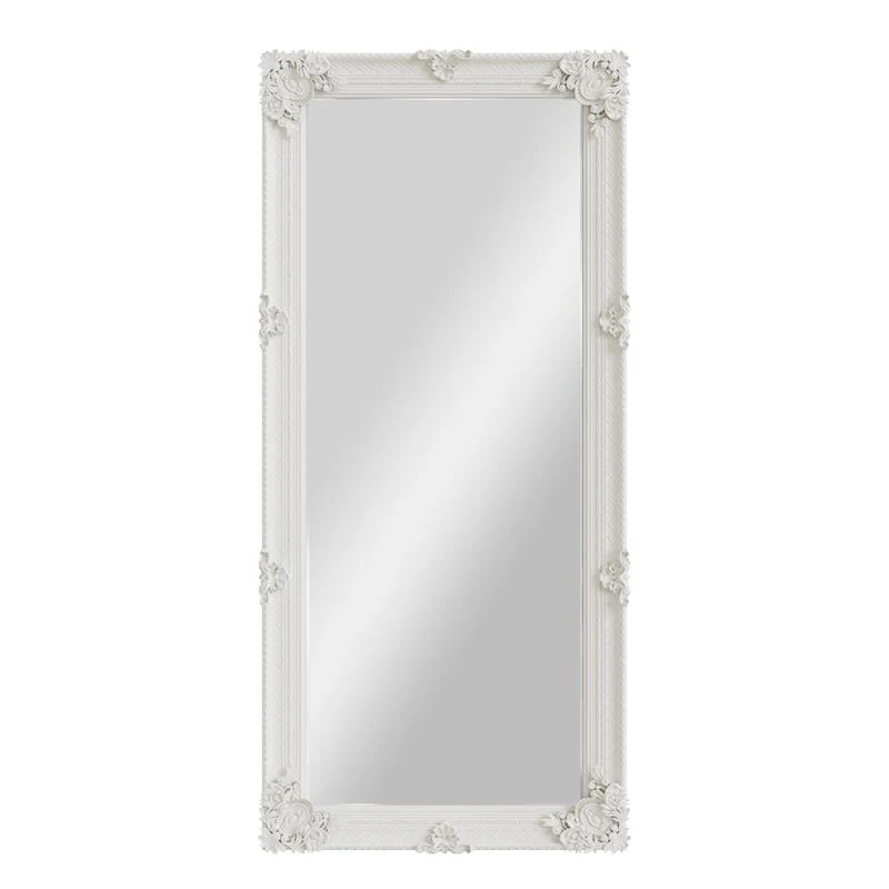 Mirror Collection - White Wooden Mirror - Image 2