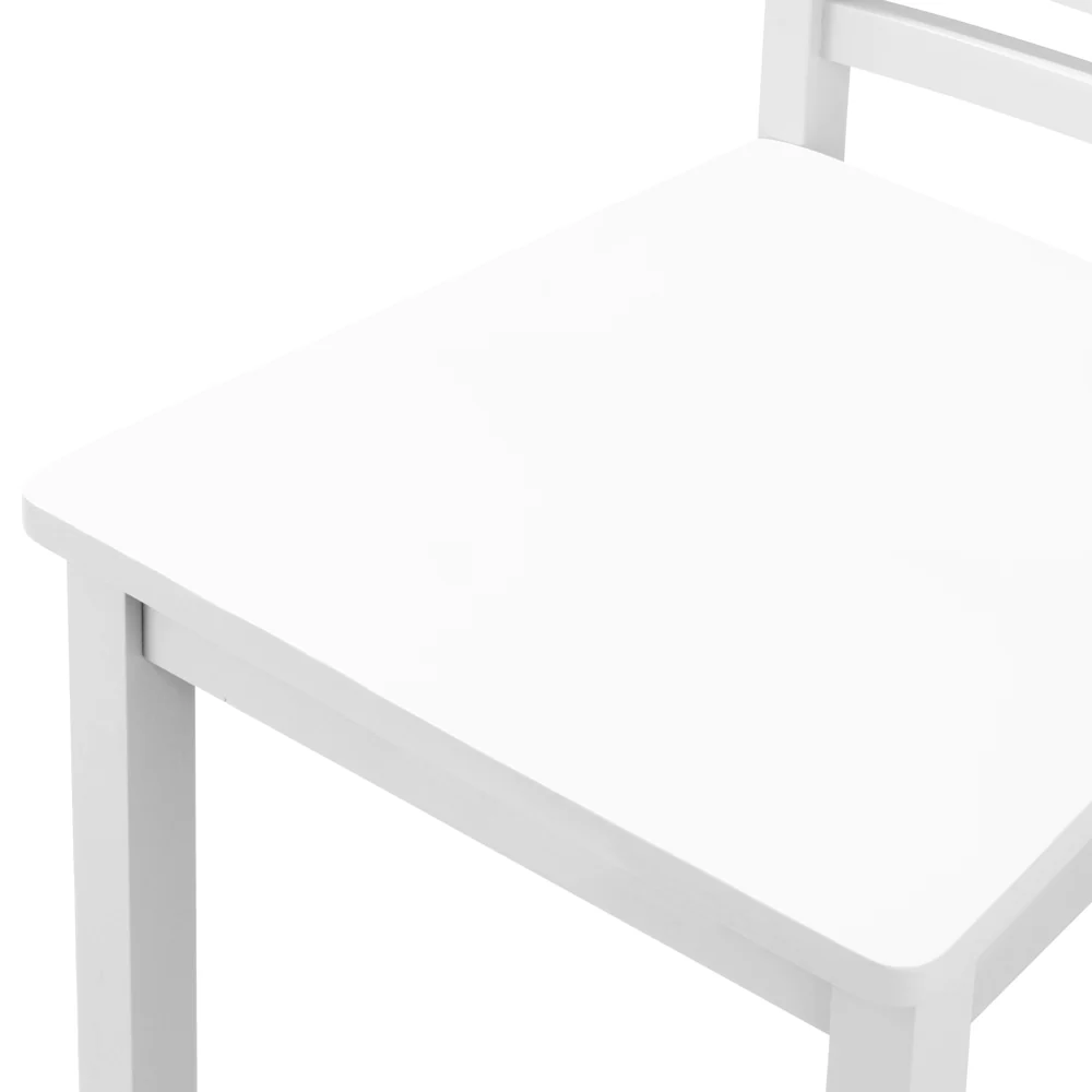 Naples White Dining Chair - Image 4