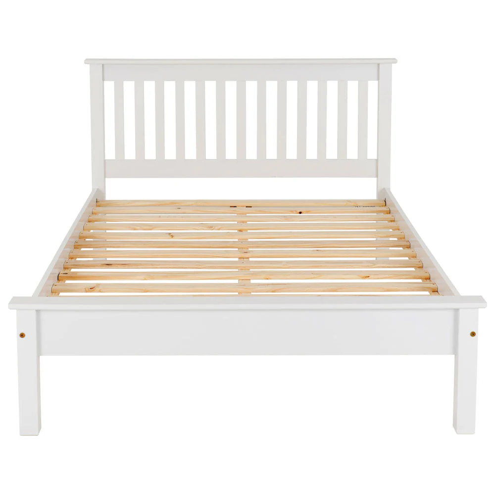Oxford - White King Size Frame Bed & Mattress (5ft) - Image 4