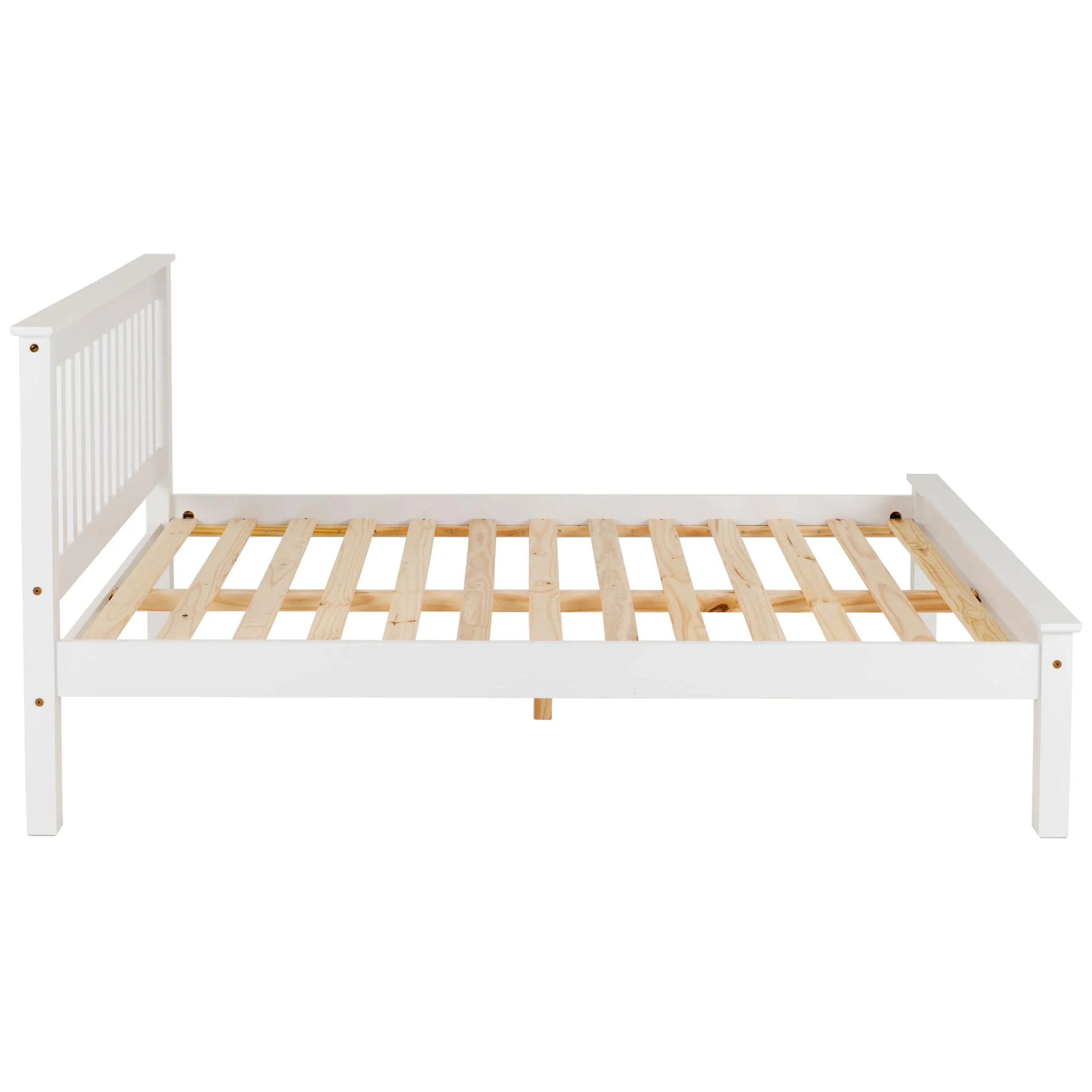 Oxford - White King Size Bed Frame (5ft) - Image 4