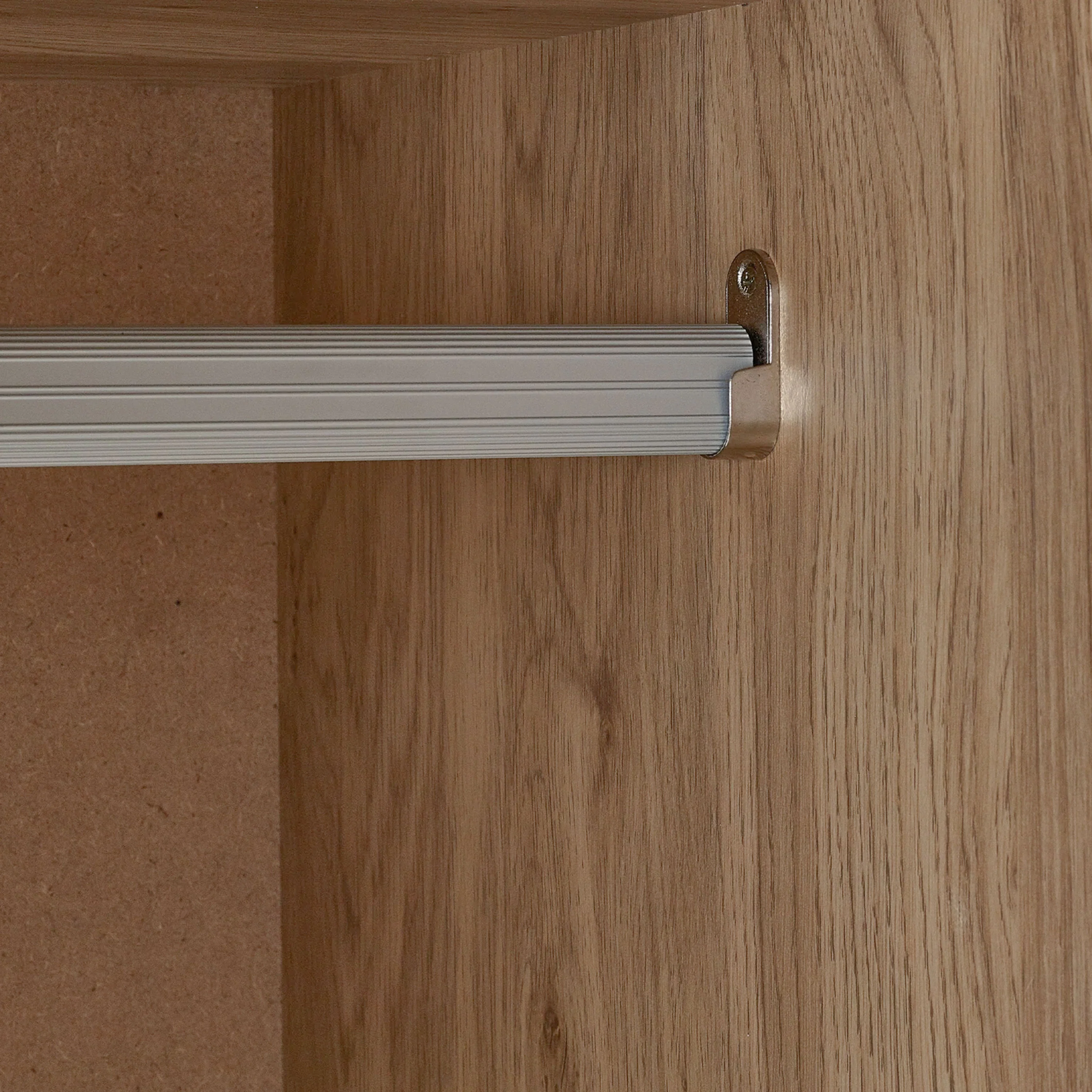 Parma - Rattan Effect 2 Door Wardrobe - Image 5