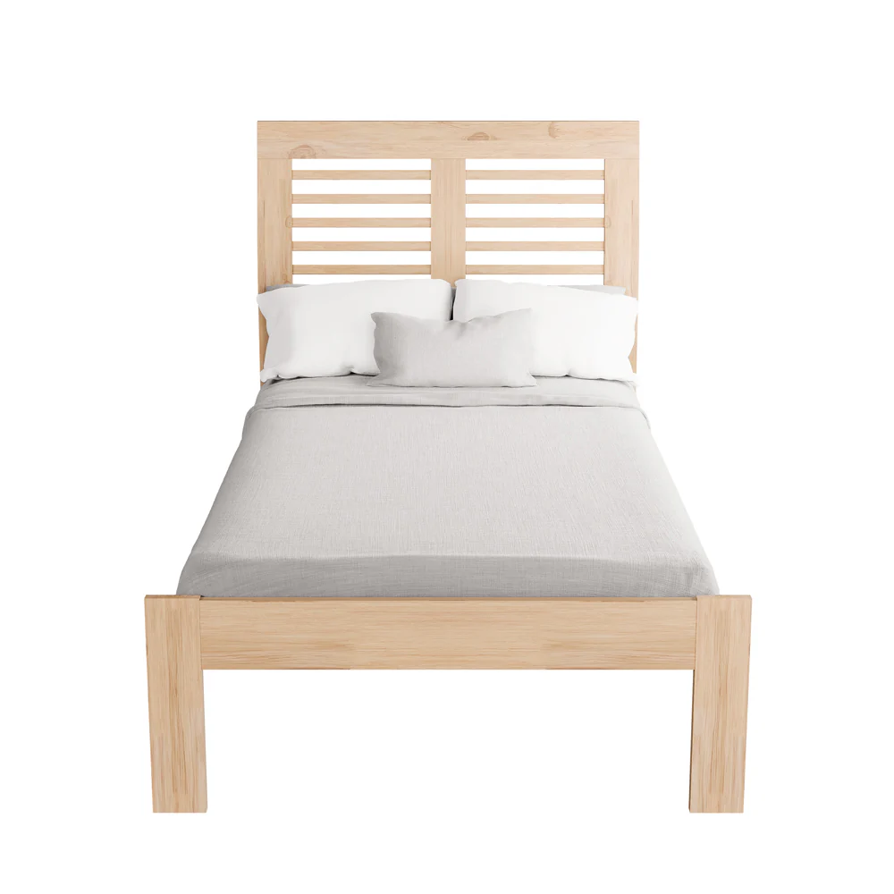 Ridgeway - Solid Wood Single Frame Bed & Mattress (3ft) - Image 3