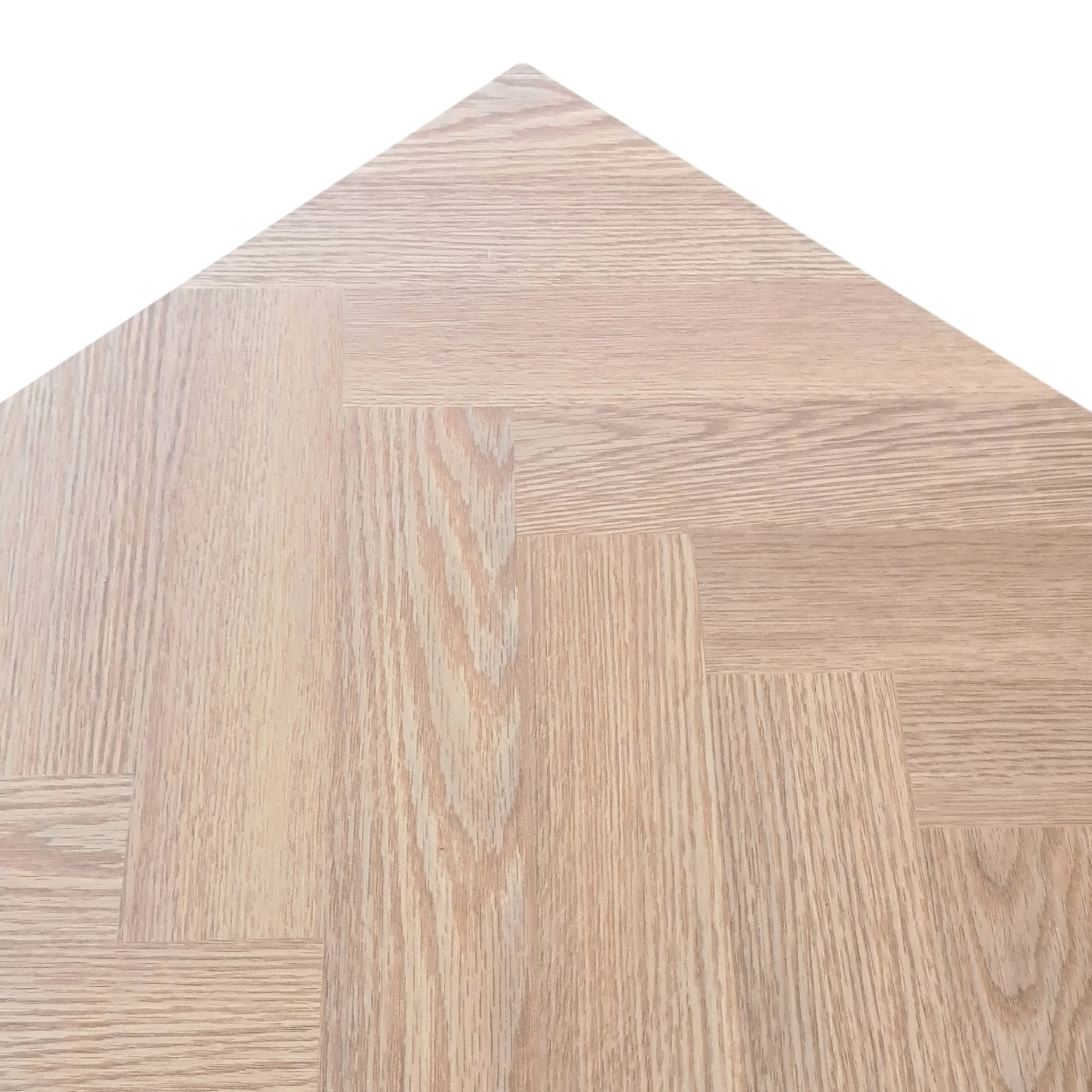 Sigrid - Contemporary Oak Herringbone Veneer Rectangular Dining Table - Image 4